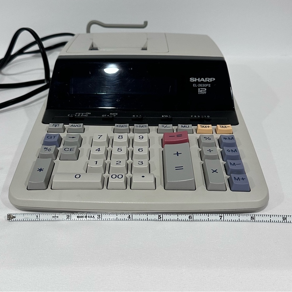 Sharp EL-2630PII Printing Calculator - Picture 2 of 10